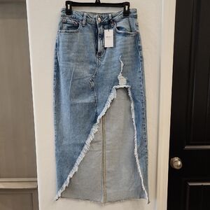 Forever 21 Light Blue Denim Skirt